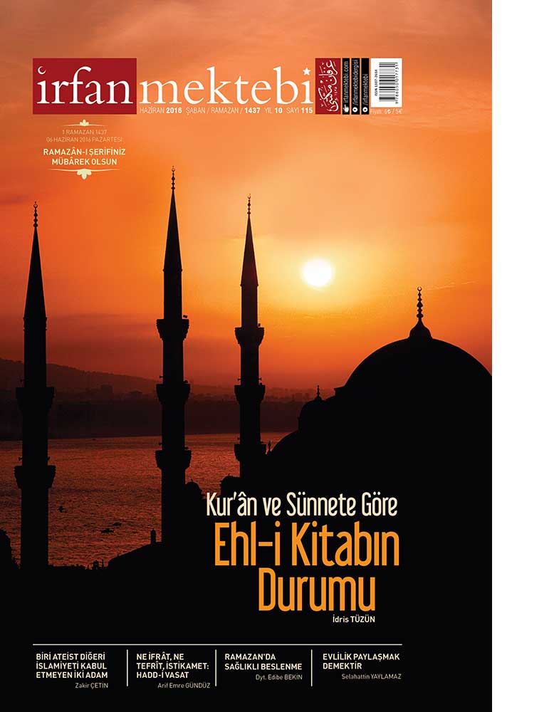 İRFAN MEKTEBİ DERGİSİ HAZİRAN 2016