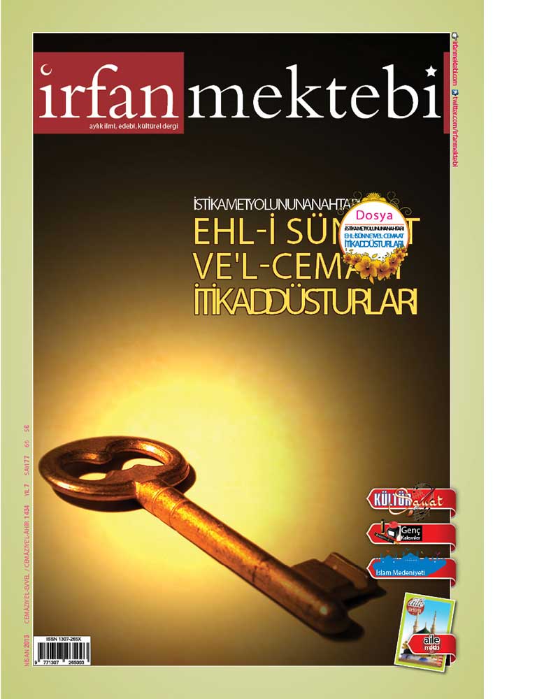 İRFAN MEKTEBİ DERGİSİ NİSAN 2013