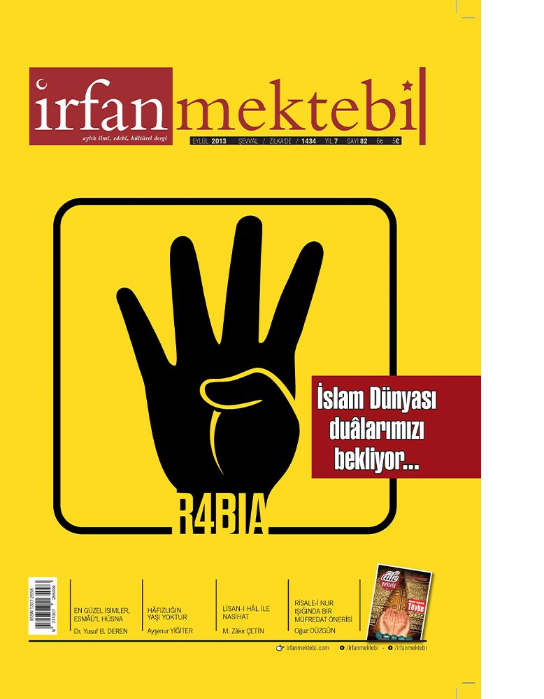 İRFAN MEKTEBİ DERGİSİ EYLÜL 2013