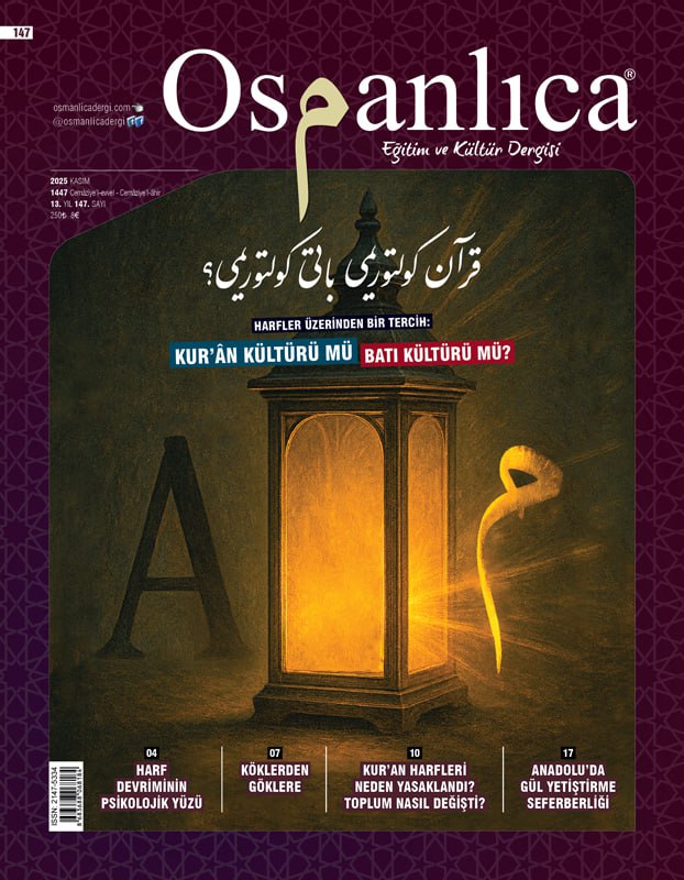 OSMANLICA EĞİTİM VE KÜLTÜR DERGİSİ KASIM 2025